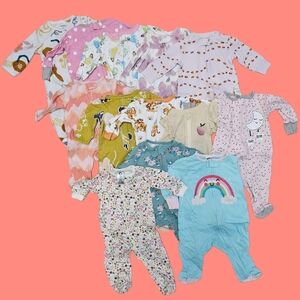 13 Piece Assorted 3mo Sleepers Set
